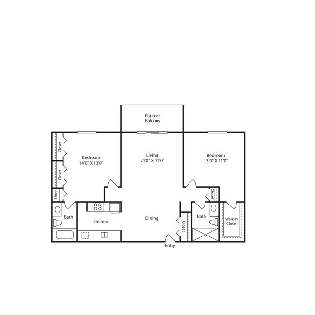 Floorplan - Ardella on 28th