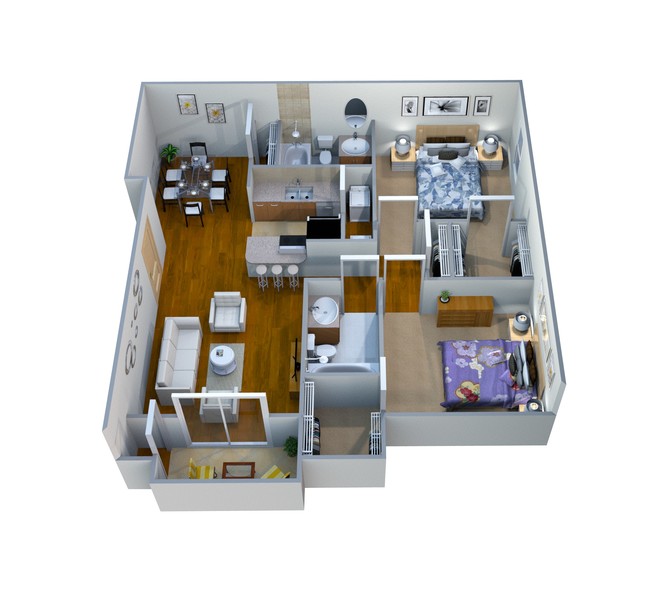 Floorplan - Southern Oaks