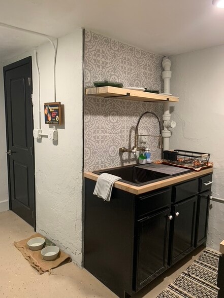 Kitchen space - Currently Unfinished - 1415 W 1st St