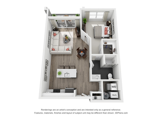 Floorplan - Excelsior Park Apartments