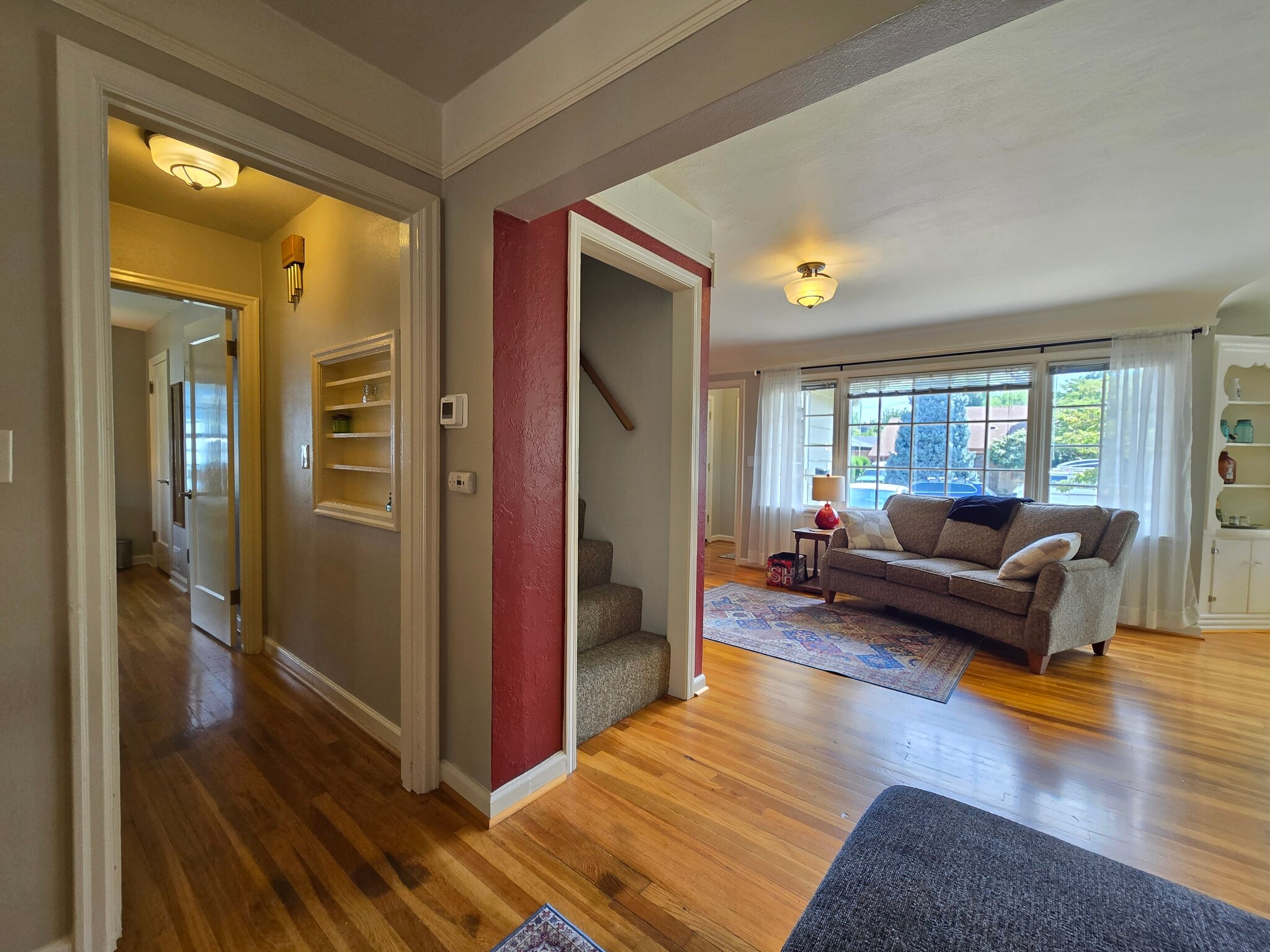 Hall to bathroom and bedroom 1 - 1065 13th St NE