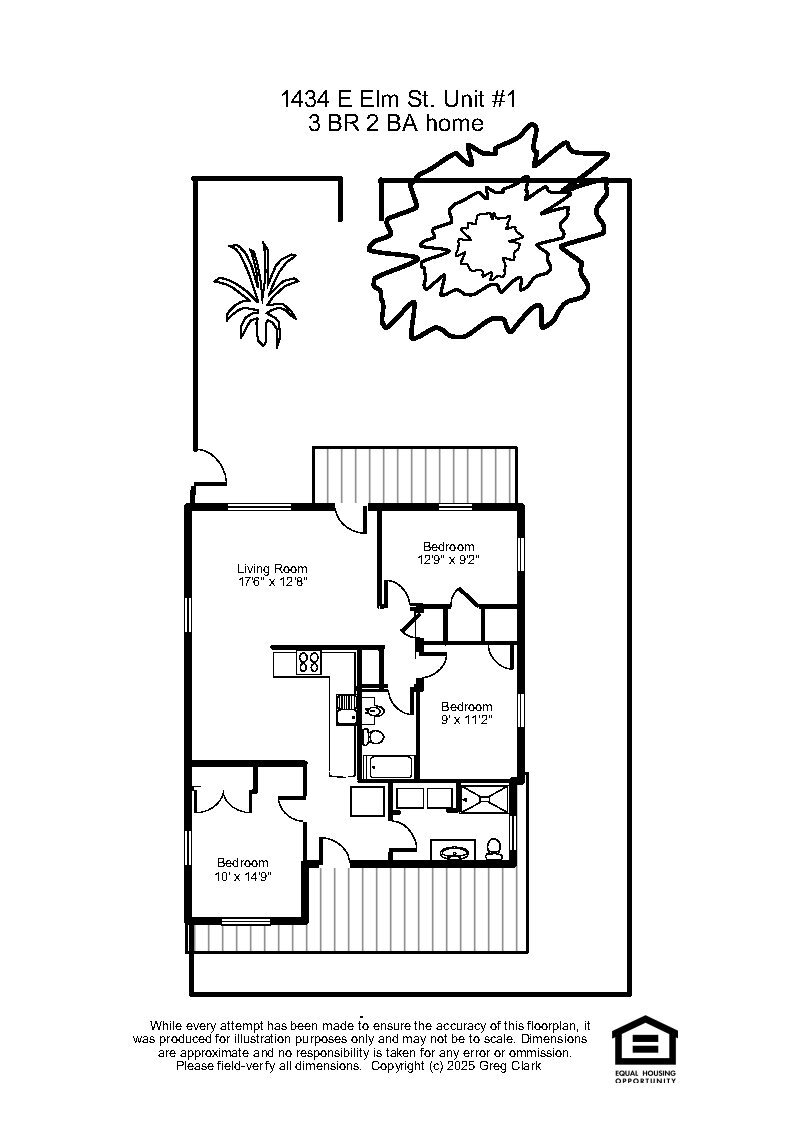 Floorplan - sote plan - 1434 E Elm St