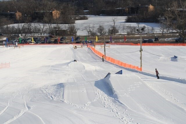 Ski hill with snow making - 5900 Oakwood Dr
