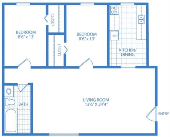 Floorplan - Capital Manor