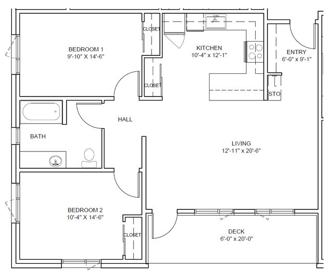 Floorplan - Miracles Central Apartments