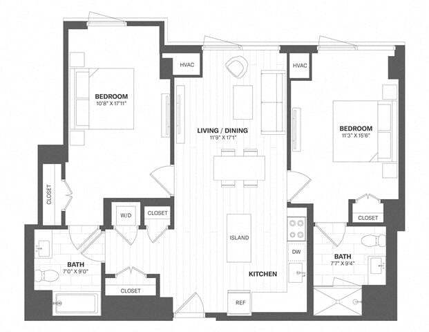 Floorplan - The Tides