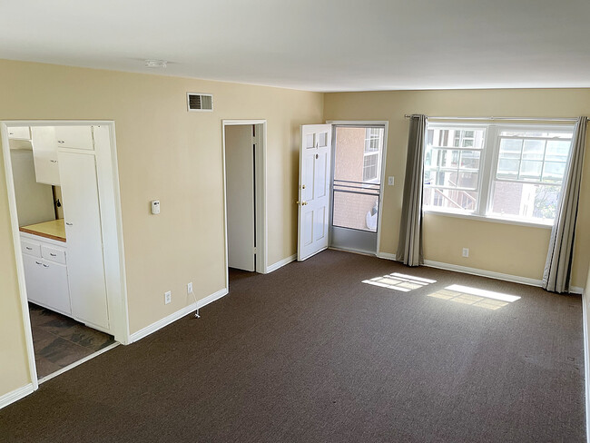 404 Landfair Avenue #2, Westwood, CA 90024 - Living Room to Kitchen - 400 Landfair Ave