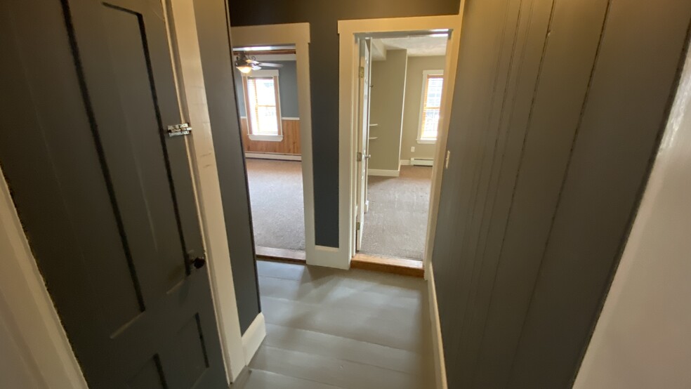 Hall to Bedrooms - 154 Beach St