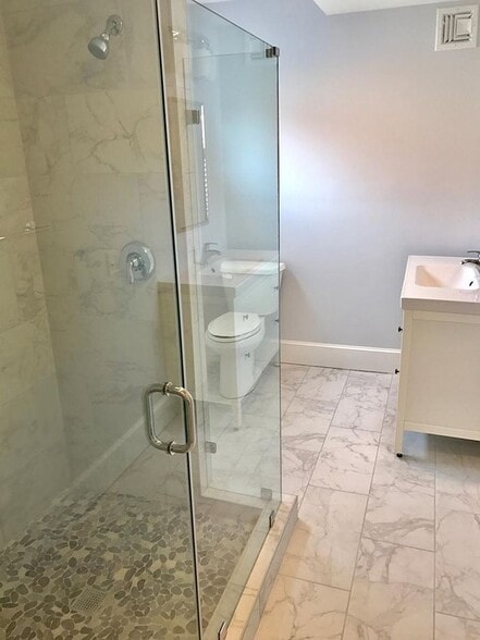 Gorgeous new Master Bath - 62 Lime St