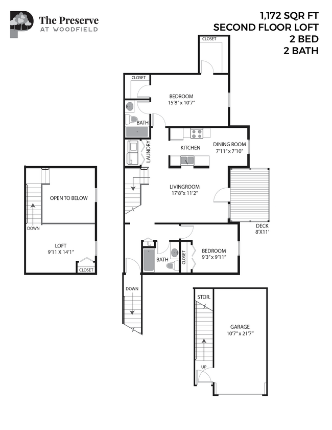 Floorplan - The Preserve at Woodfield