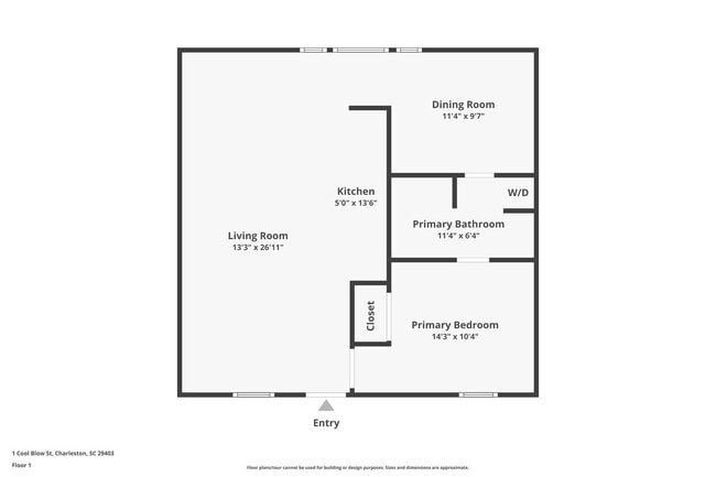 Building Photo - 1 bed / 1 bath w/Study - Move In Today!