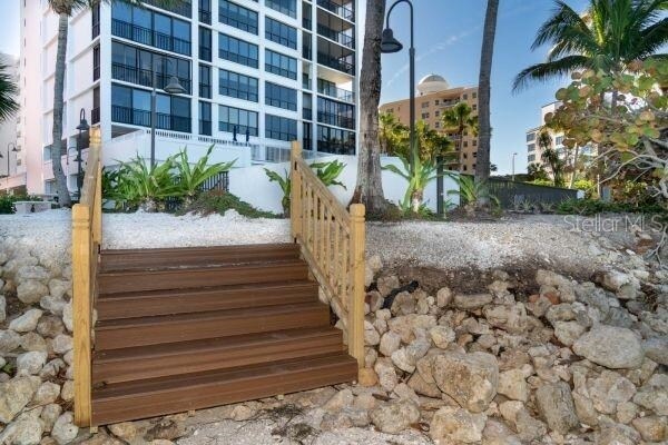 Entrance to our beach - 11 Sunset Dr