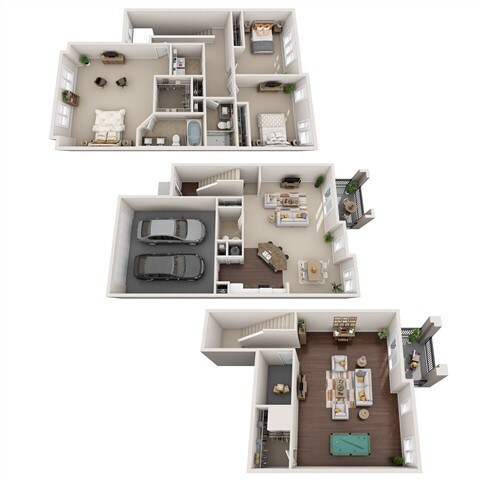 Floorplan - Bradford Place Apartments