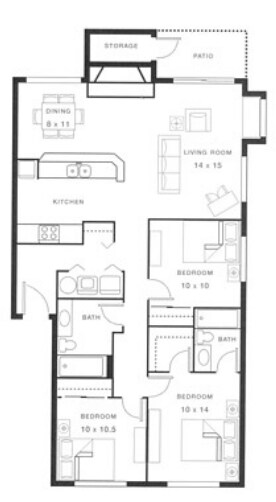 3BR/2BA - Murrayhill Park