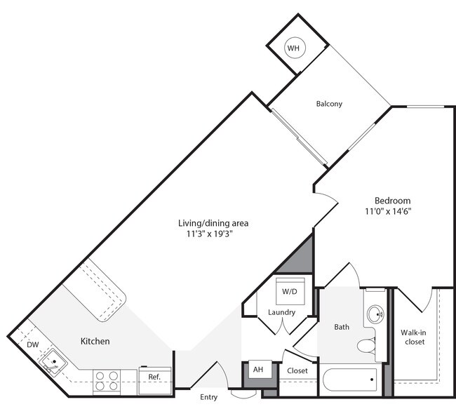 Floorplan - The Flats at Wheaton Station