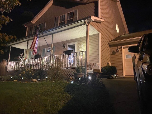 house front night - 25 Mill Stone Dr