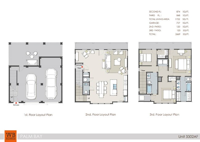 Floorplan - Palm Bay Galveston