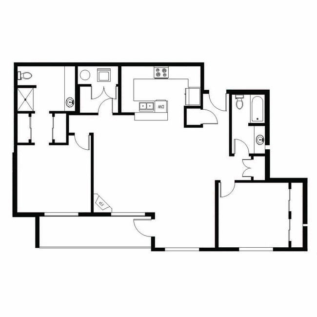 Floorplan - Flora Flats