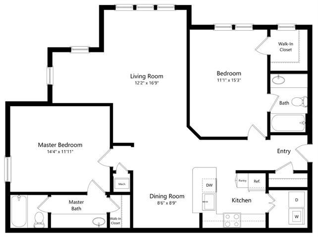 Floorplan - Indigo Apartments Gainesville