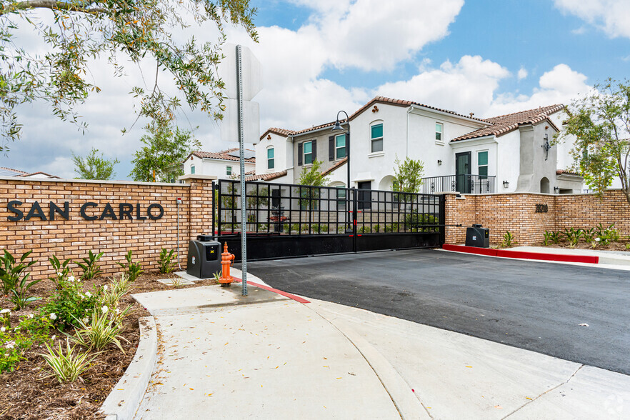 Entrance - San Carlo Townhomes