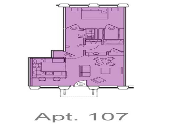 Apartment 107 - Lofts @ 300 Bowman