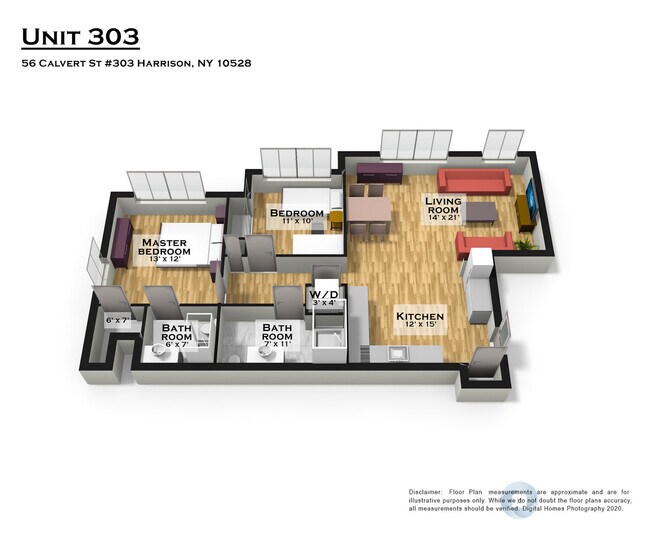 Floorplan - 50 Six Calvert