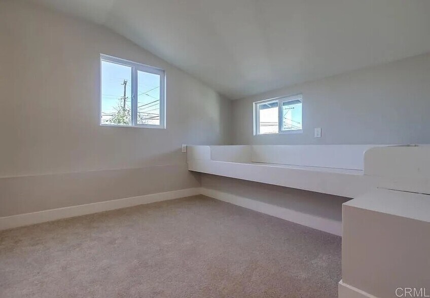 2nd bedroom with built in bed frame - 3596 44th St