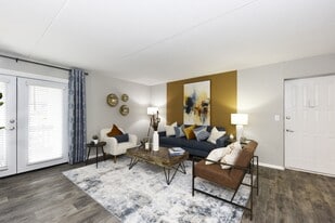 Spacious Living Room + Oversized Windows