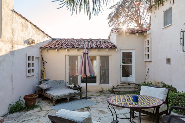 View of your private, tranquil courtyard - 1980 Hillcrest Rd