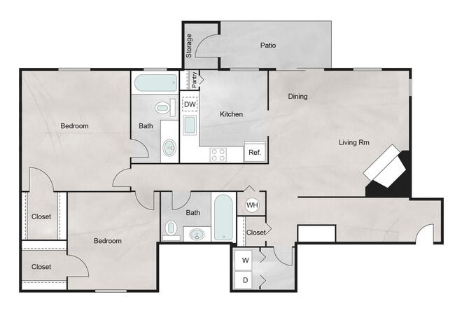 Floorplan - The Retreat at Steeplechase