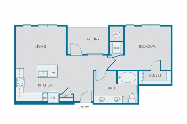 Floorplan - 4400 Syracuse