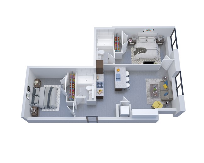 Floorplan - Peanut Factory Flats