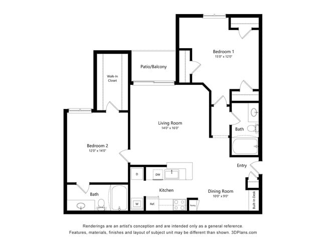 Floorplan - Langdon at Spring Creek
