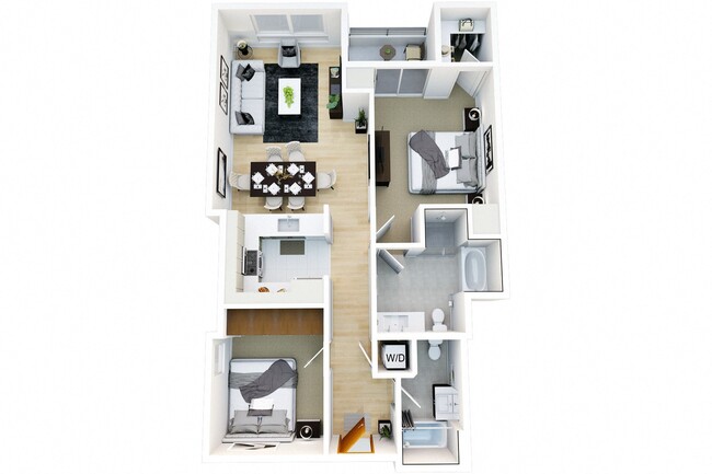 Floorplan - The Carlton At Hollywood