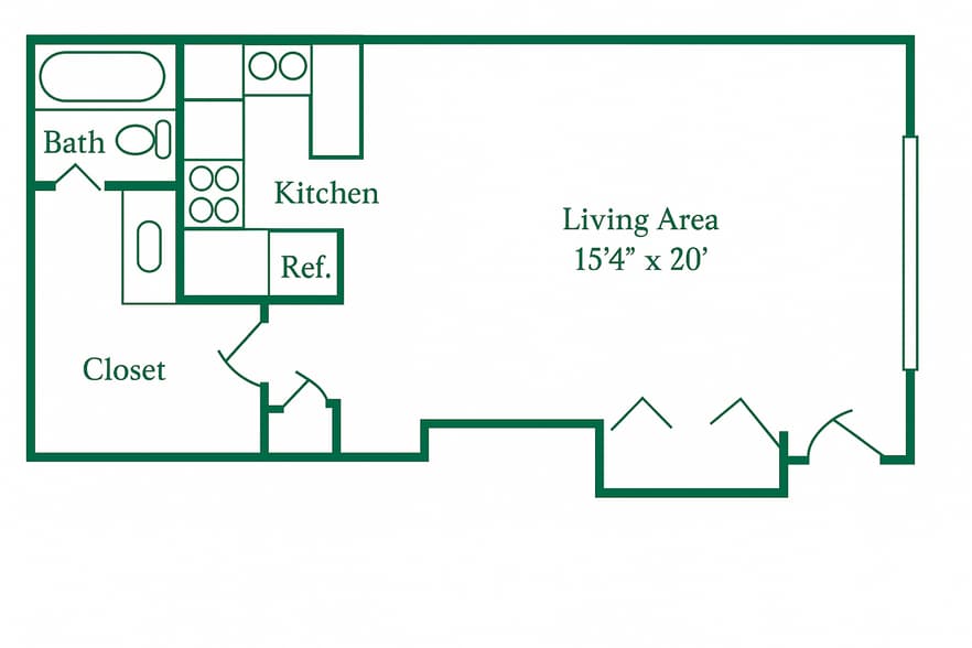 Interior Photo - Chelsea Manor is the place for you!