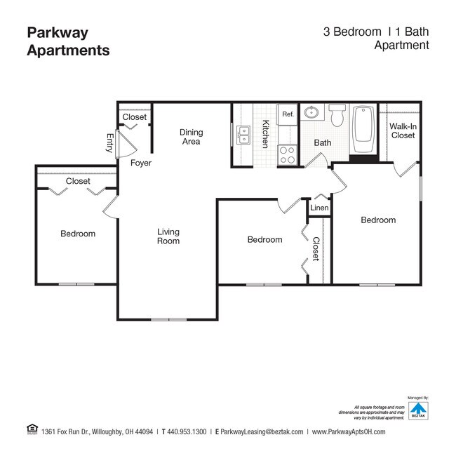 Parkway 1215 Village Dr Willoughby OH 44094 Apartment Finder