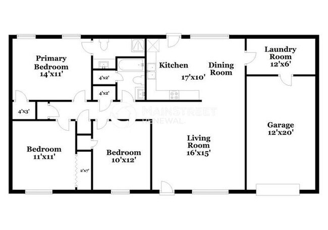 Building Photo - 3 Bedroom Pet-Friendly Home in Jonesboro, GA with Main Street Renewal
