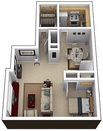 Floorplan - Silver Spring Towers