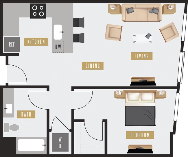 Floorplan - Axis Oakland