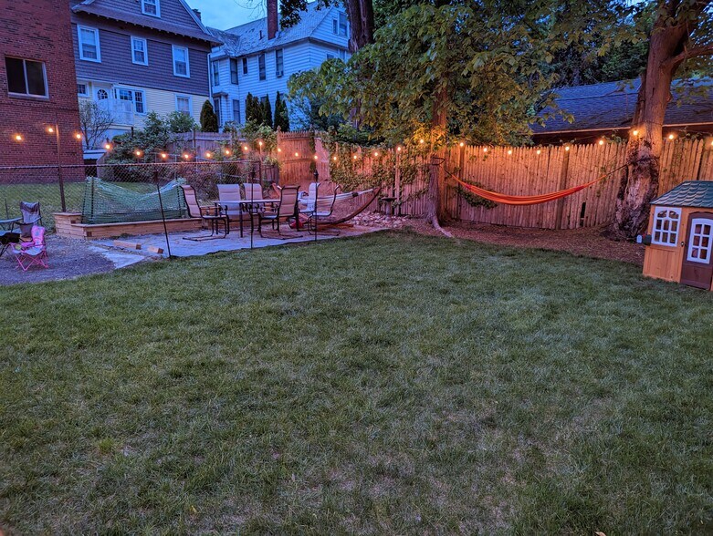 Back yard - 32 Pawling Avenue