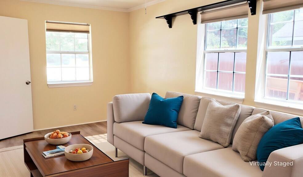 First floor bedroom, or office or family room with half bath - 409 Ridgeway St