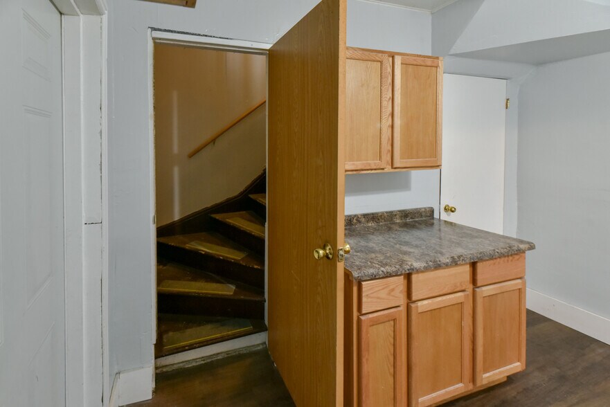 stairs to third floor - 3407 W Pierce St
