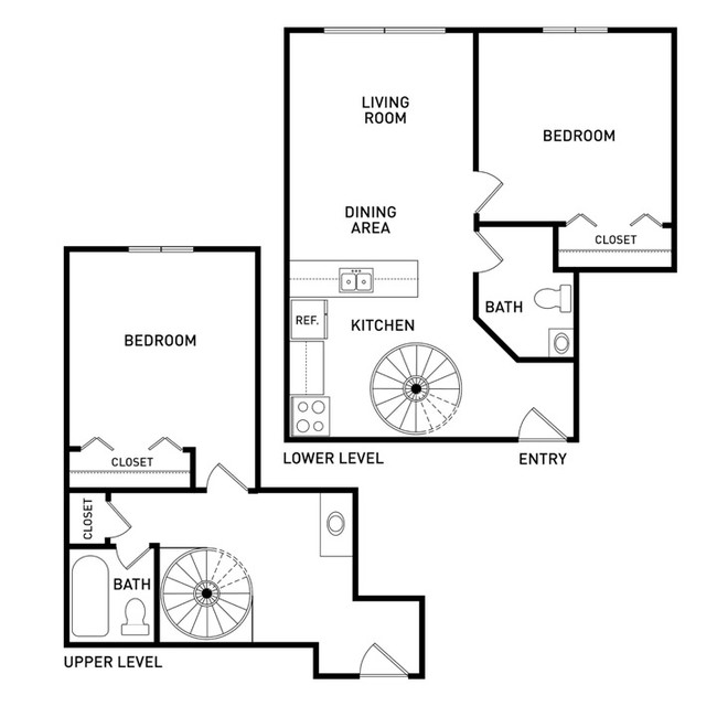 Floorplan - The Oaks Apartments