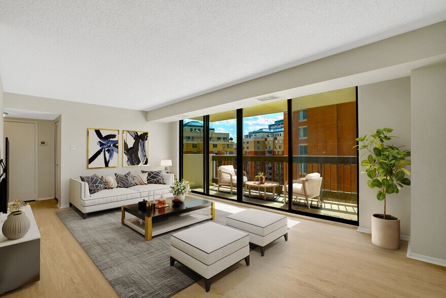 This is what a 20 Ft. x 14 Ft. Living Room Looks Like - 3800 Fairfax Dr
