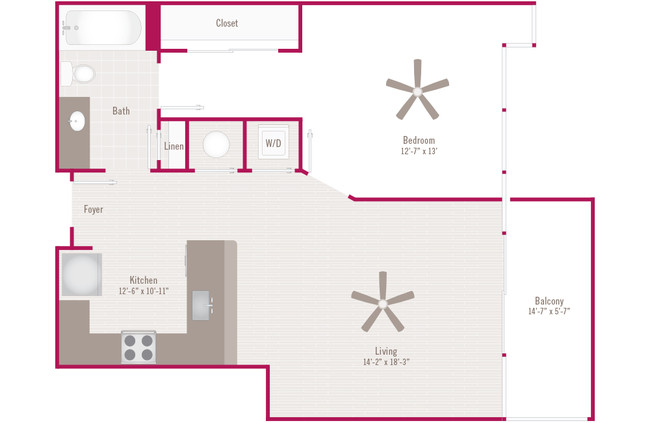 Floorplan - Sixty 11th