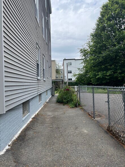 Driveway to backyard - 17 Hardwick St