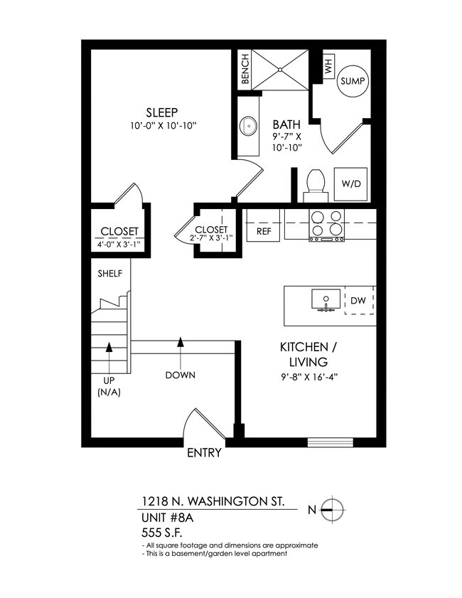 Floorplan - 1218 Washington