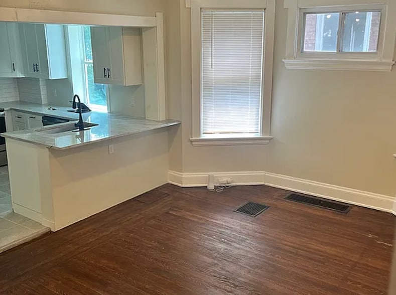 Kitchen/Living Area - 2606 Melrose Ave