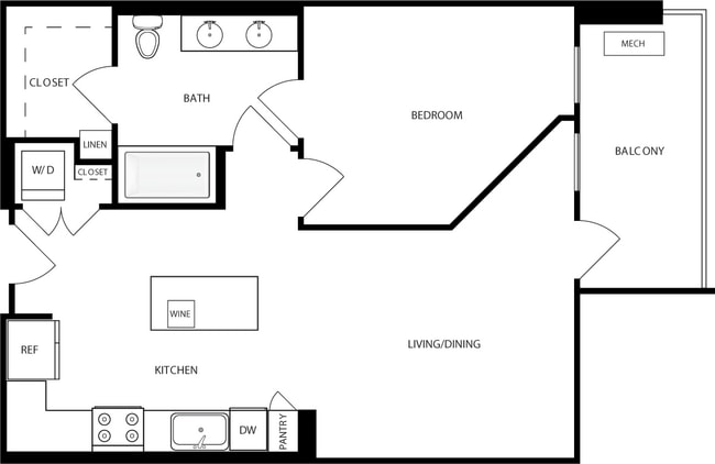 Floorplan - Mara Pacific Beach