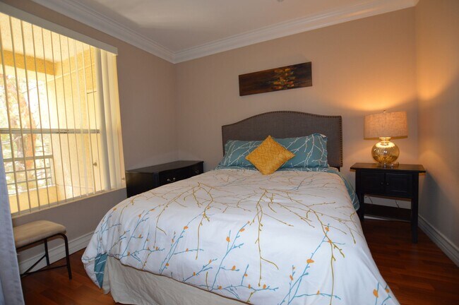 Building Photo - Meridian STUDIO Condo Fully Furnished w/Main Pool View-Lush Green trees in Resort Style Community.